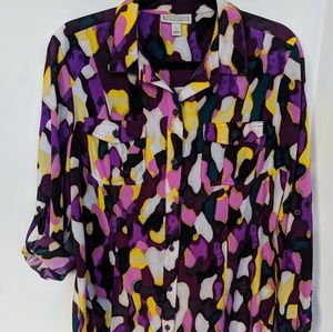 DanaBuchman💜gorgeous top💛GUC💜sz L